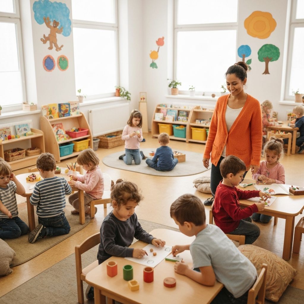 Classe de Maternelle à Matrix School House